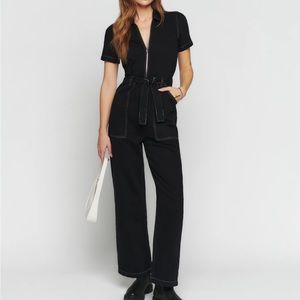 Cassidy Denim Jumpsuit, Reformation